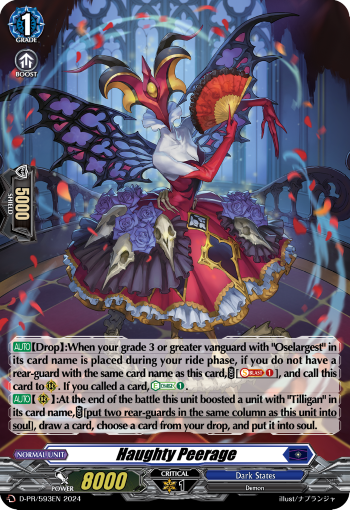 Haughty Peerage (PR-FOIL)