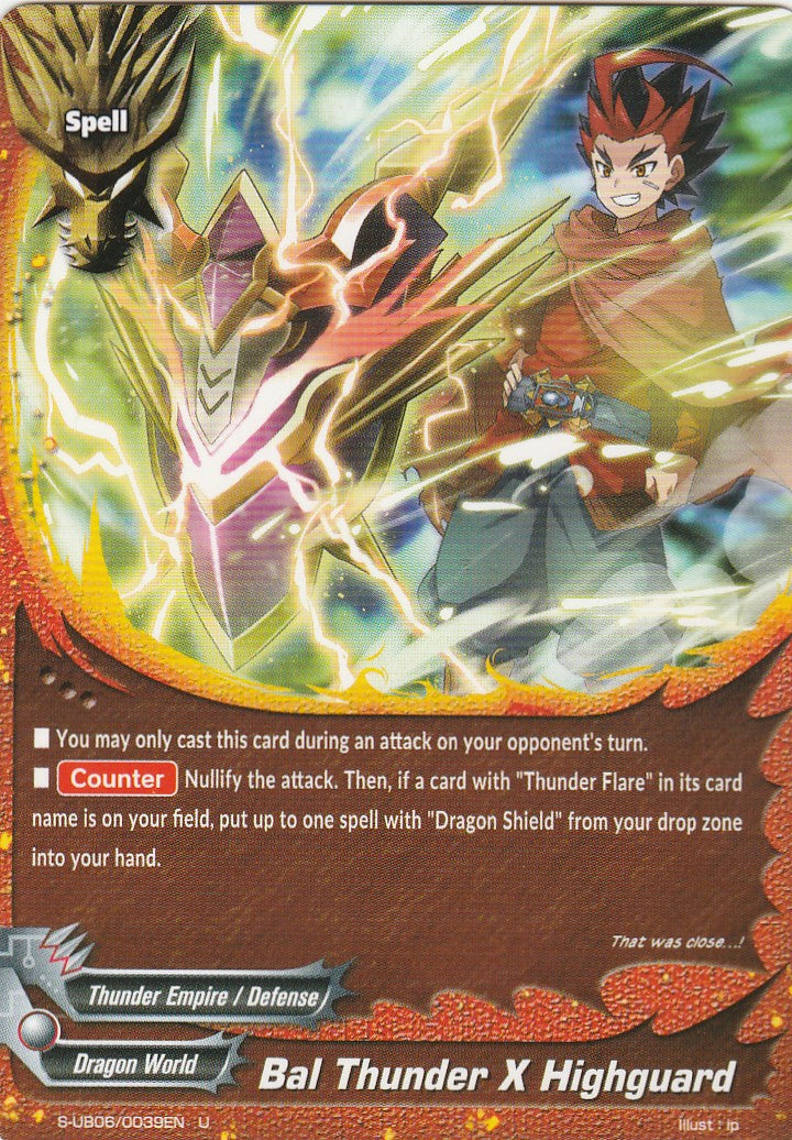 Bal Thunder X Highguard (U)