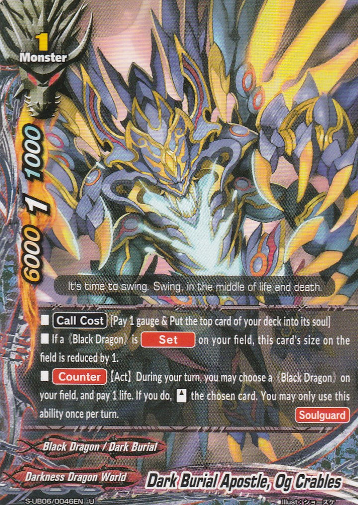 Dark Burial Apostle, Og Crables (U)