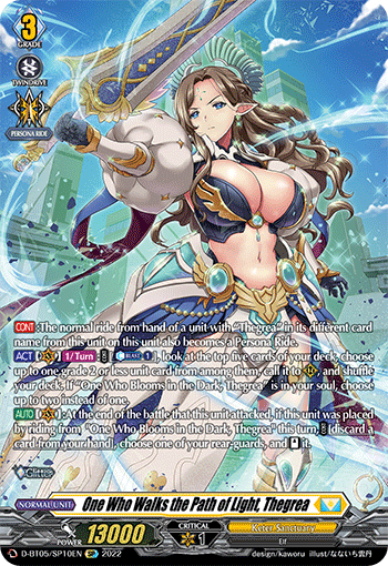 One Who Walks the Path of Light, Thegrea (SP)