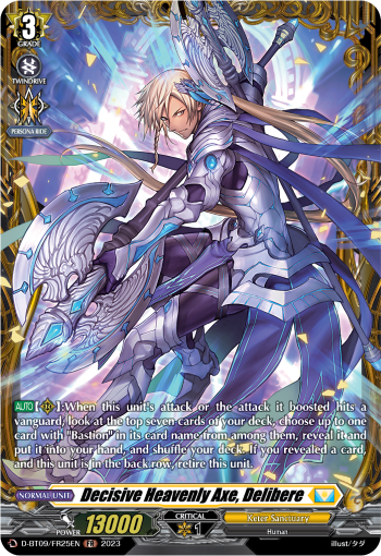 Decisive Heavenly Axe, Delibere (FR)