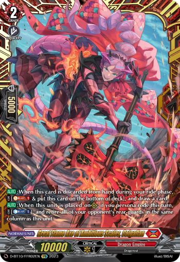 Great Flame Axe of Ambitious Scales, Colgaflan (FFR)