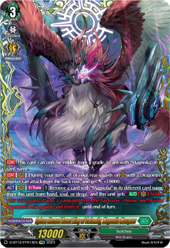 Sylvan Horned Beast King of Calamity, Magnolia Masques (FFR)