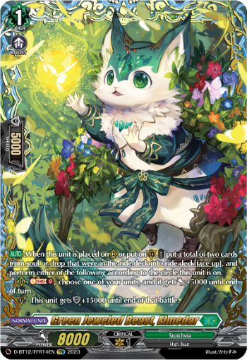 Green Jeweled Beast, Elmedar (FFR)