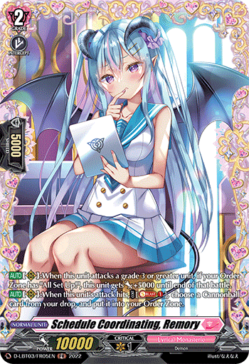 Schedule Coordinating, Remory (FR)