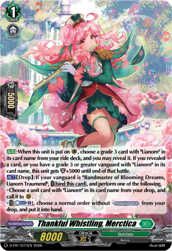 Thankful Whistling, Merctica (PR-FOIL)