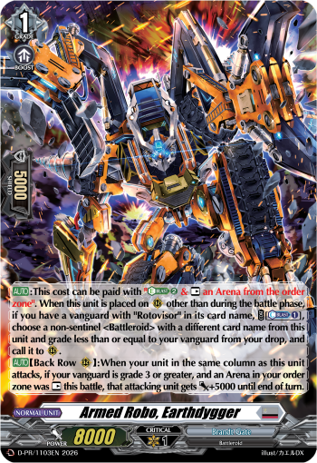 Armed Robo, Earthdygger (PR-FOIL)
