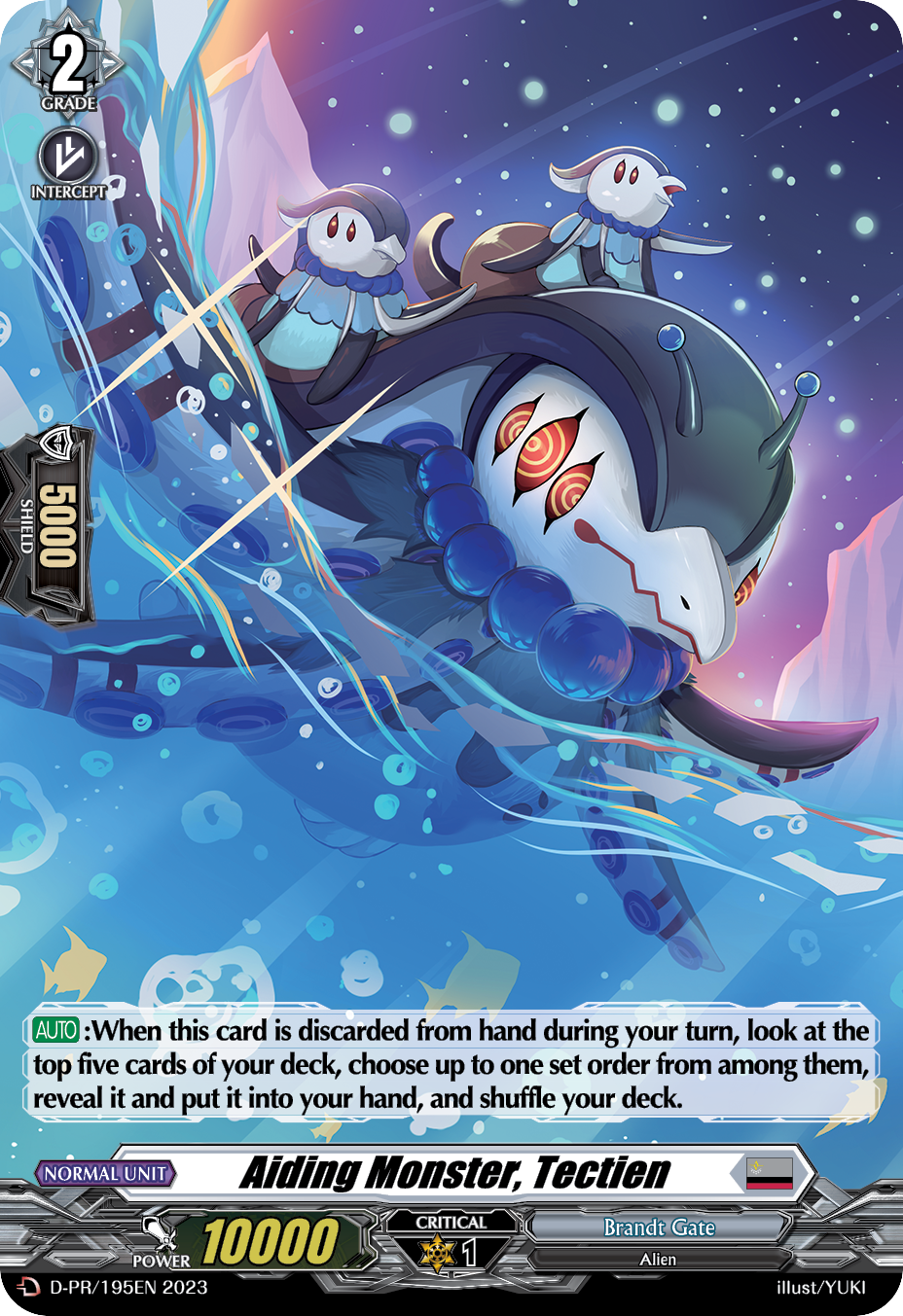 Aiding Monster, Tectien (PR-FOIL)