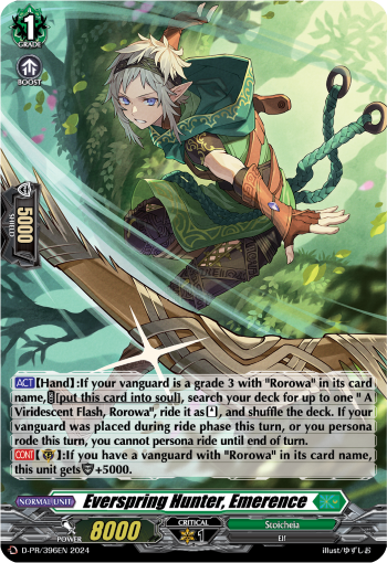 Everspring Hunter, Emerence (PR-FOIL)