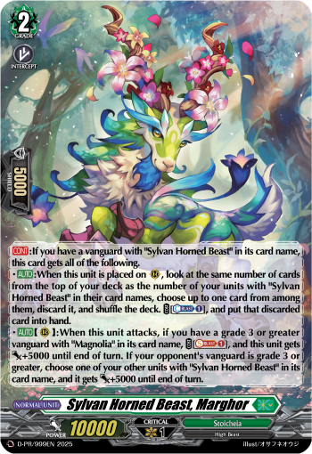 Sylvan Horned Beast, Marghor (PR-FOIL)
