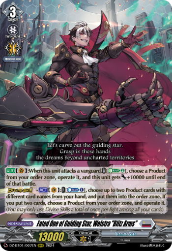 Fated One of Guiding Star, Welstra "Blitz Arms" (RRR)