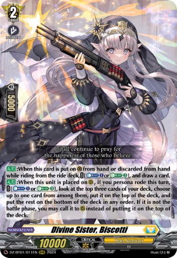 Divine Sister, Biscotti (RRR)