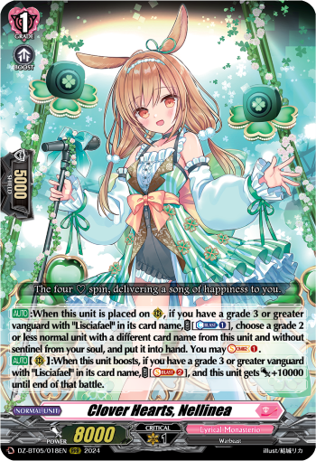 Clover Hearts, Nellinea (RRR)