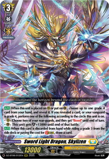 Sword Light Dragon, Skylizen (RRR)