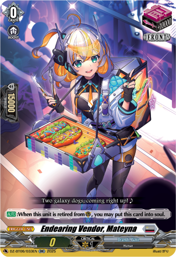 Endearing Vendor, Mateyna (RR)