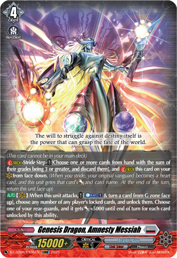 Genesis Dragon, Amnesty Messiah (EXRRR)
