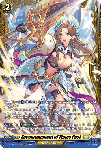 Encouragement of Times Past (FR)