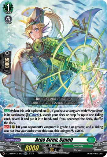 Argo Siren, Synell (RR)