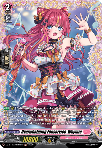 Overwhelming Fanservice, Waymie (FR)
