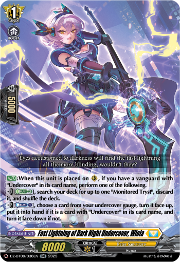 Fast Lightning of Dark Night Undercover, Wiola (RR)