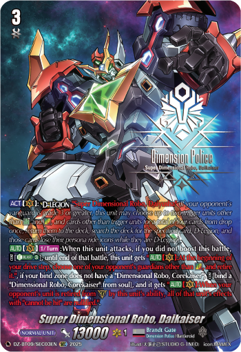 Super Dimensional Robo, Daikaiser (SEC)