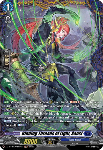 Binding Threads of Light, Saosi (FR)