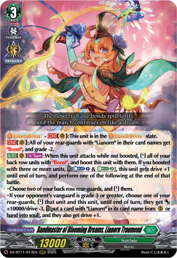 Bandmaster of Blooming Dreams, Lianorn Traumend (RRR)