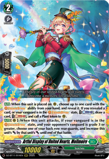 Artful Display of United Hearts, Mollmoire (RRR)