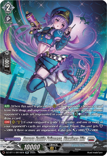 Aurora Battle Princess, Flawless Lila (SR)