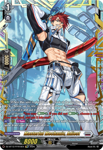 Masterful Mechanic, Adiest (FFR)