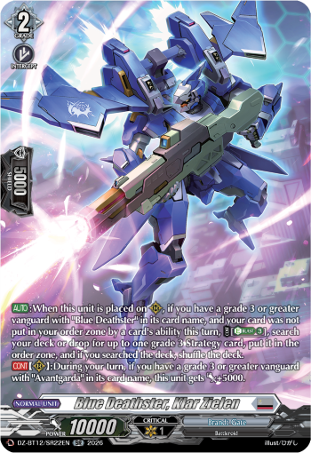 Blue Deathster, Klar Zielen (SR)