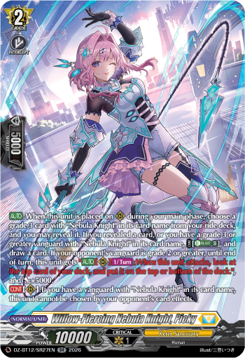 Willow-Piercing Nebula Knight, Picky (SR)