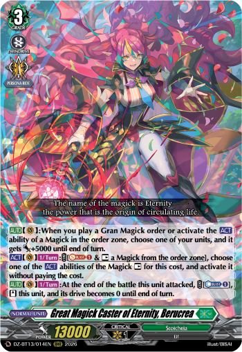 Great Magick Caster of Eternity, Berucrea (RRR)