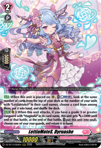 LettiaMateS, Dyruashe (RRR)