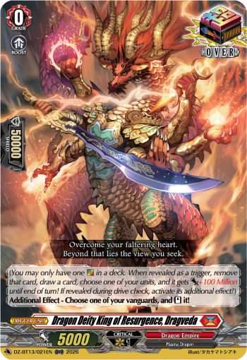 Dragon Deity King of Resurgence, Dragveda (ORR)