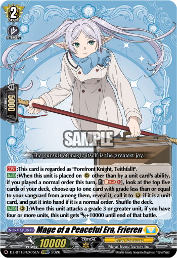 Mage of a Peaceful Era, Frieren (EXRRR)