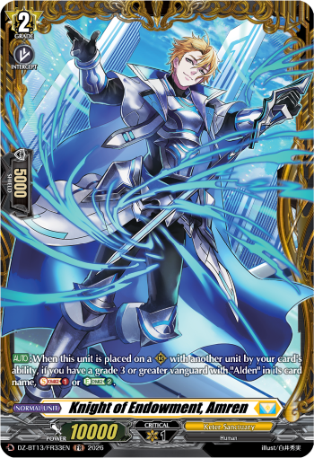 Knight of Endowment, Amren (FR)