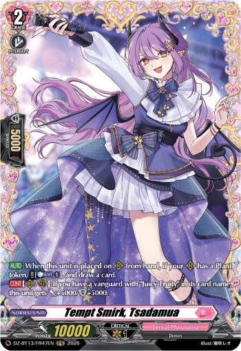 Tempt Smirk, Tsadamua (FR)