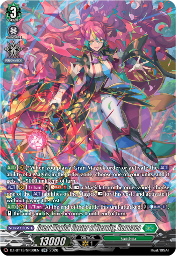 Great Magick Caster of Eternity, Berucrea (SR)