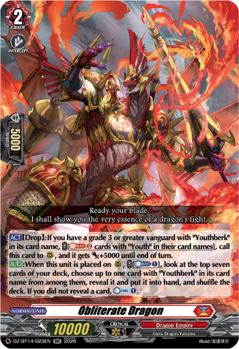 Obliterate Dragon (RR)
