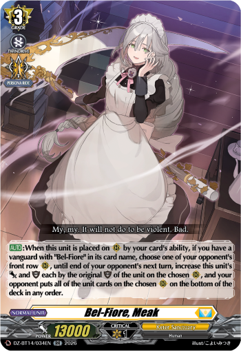 Bel-Fiore, Meak (RR)