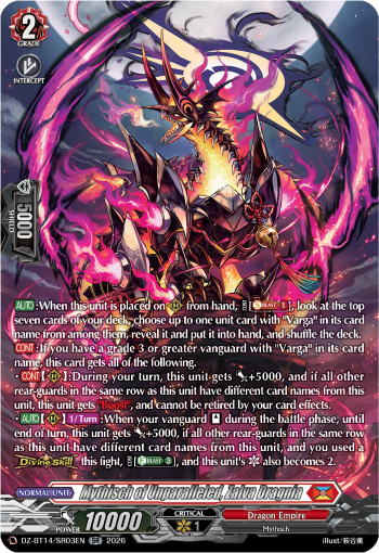 Mythisch of Unparalleled, Zalva Dragnia (SR)