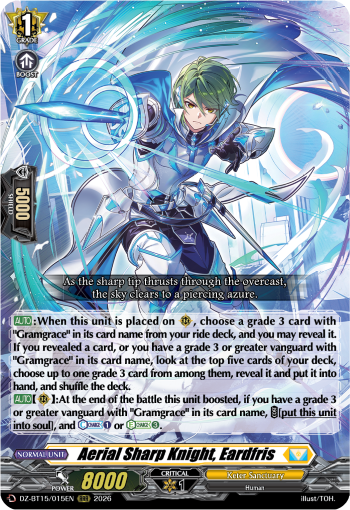 Aerial Sharp Knight, Eardfris (RRR)