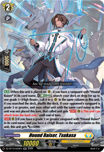 Hound Raiser, Tsukasa (RR)