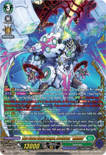 Blue Storm Karma Dragon, Maelstrom "Яeverse" (FFR)