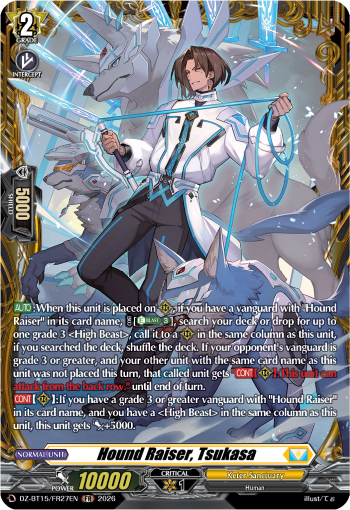 Hound Raiser, Tsukasa (FR)