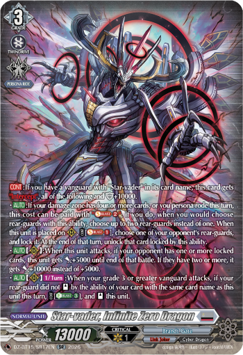 Star-vader, Infinite Zero Dragon (SR)
