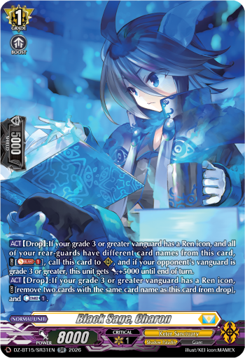 Black Sage, Charon (SR)