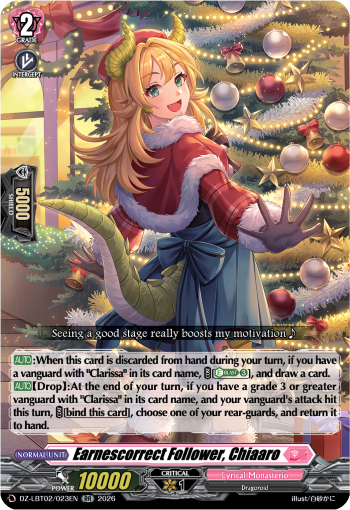 Earnescorrect Follower, Chiaaro (RR)