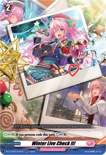 Winter Live Check It! (RR)